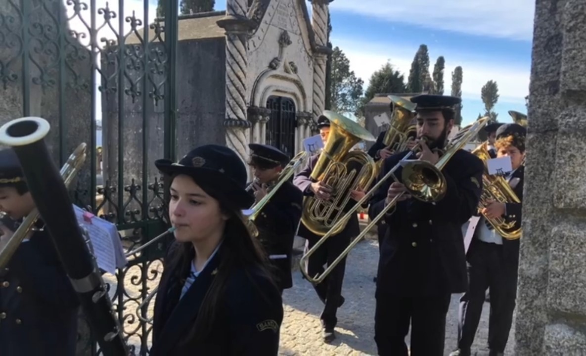 Fotografia da banda de Santar